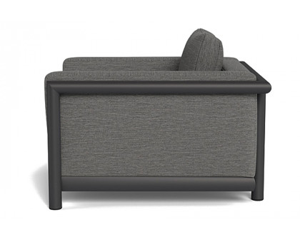 Harbour Moab Lounge Chair - Aluminum Asteroid, Riviera Slate