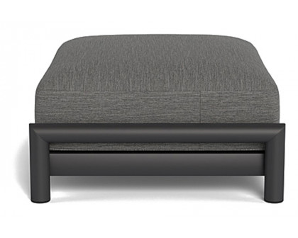 Harbour Moab Ottoman - Aluminum Asteroid, Copacabana Midnight