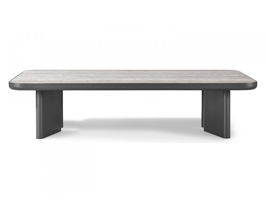 Harbour Moab Coffee Table - Aluminum Asteroid