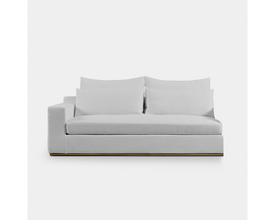 Harbour Ocean 2 Seat 1 Arm Sofa Left - Boucle Charcoal