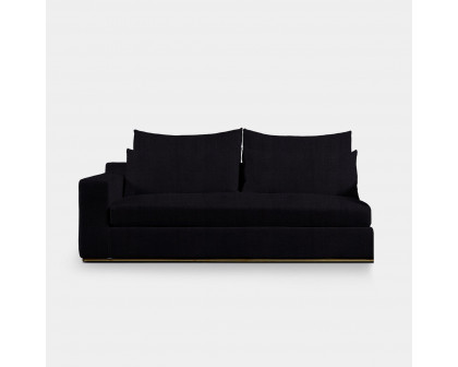 Harbour Ocean 2 Seat 1 Arm Sofa Left - Boucle Charcoal