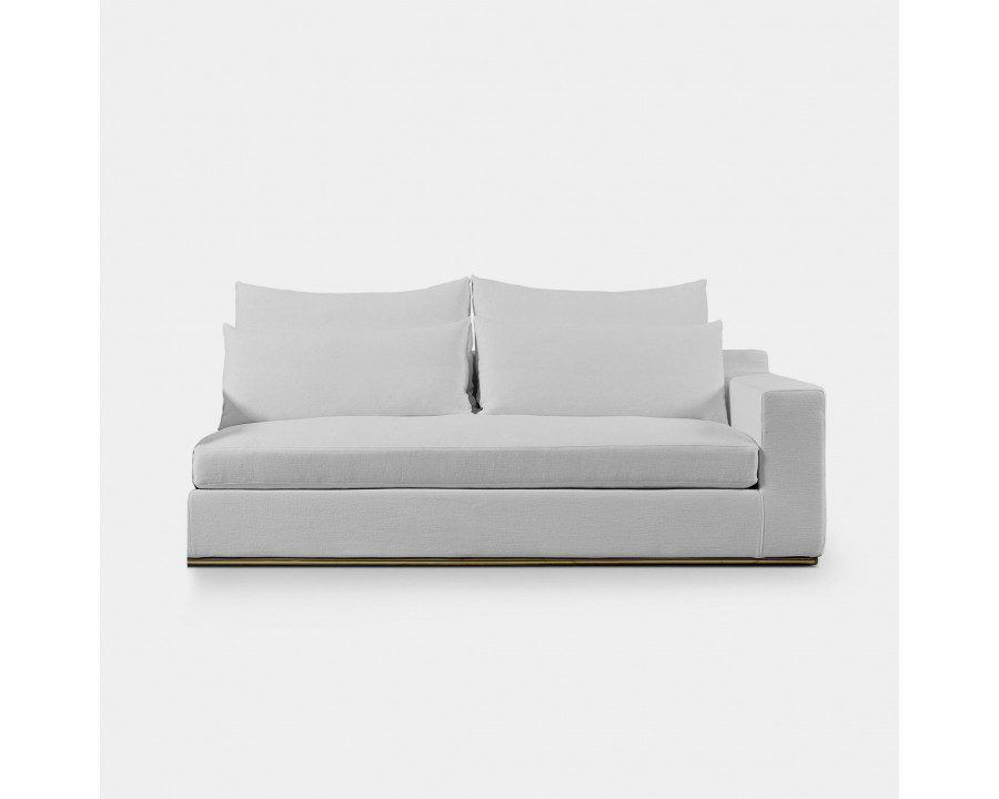 Harbour Ocean 2 Seat 1 Arm Sofa Right - Boucle Charcoal