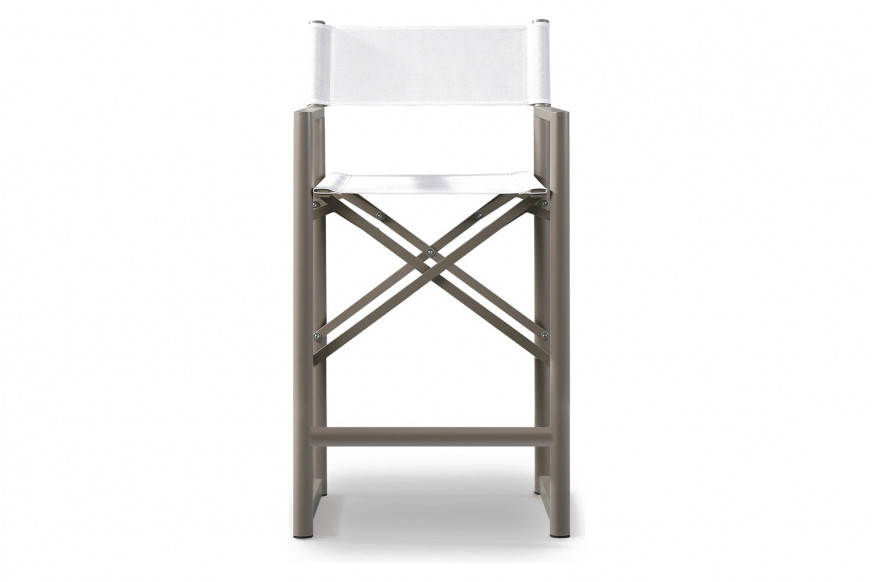 Harbour™ Pacific Aluminum Counter Stool - Aluminum Taupe