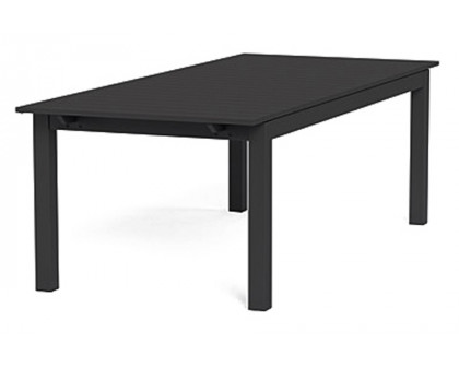 Harbour Pacific Aluminum Extension Dining Table - Aluminum Asteroid