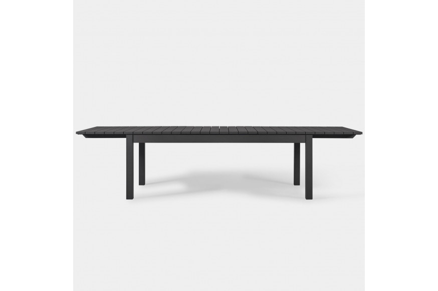 Harbour™ Pacific Aluminum Extension Dining Table - Aluminum White