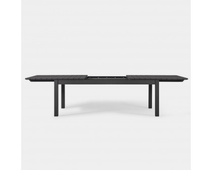 Harbour™ Pacific Aluminum Extension Dining Table - Aluminum White