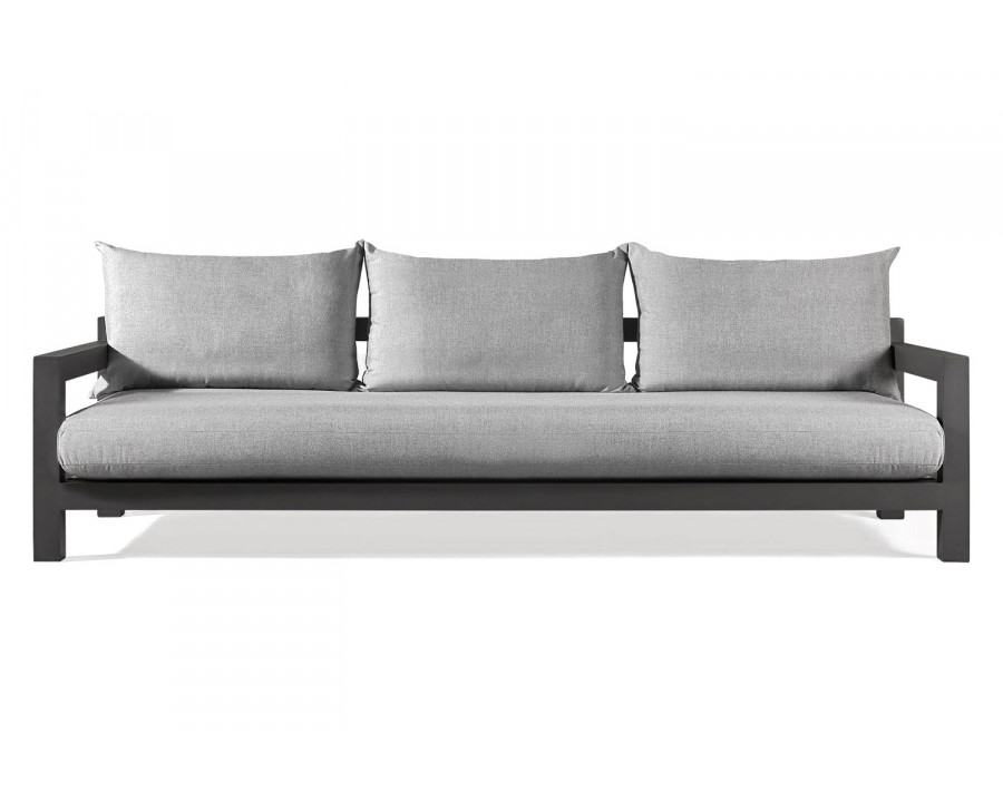 Harbour Pacific Aluminum 3 Seat Sofa - Aluminum Asteroid, Cast Slate