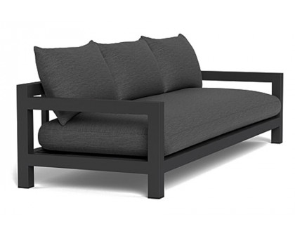 Harbour Pacific Aluminum 3 Seat Sofa - Aluminum Asteroid, Copacabana Midnight