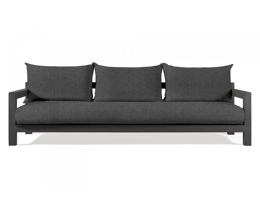 Harbour Pacific Aluminum 3 Seat Sofa - Aluminum Asteroid, Siesta Slate