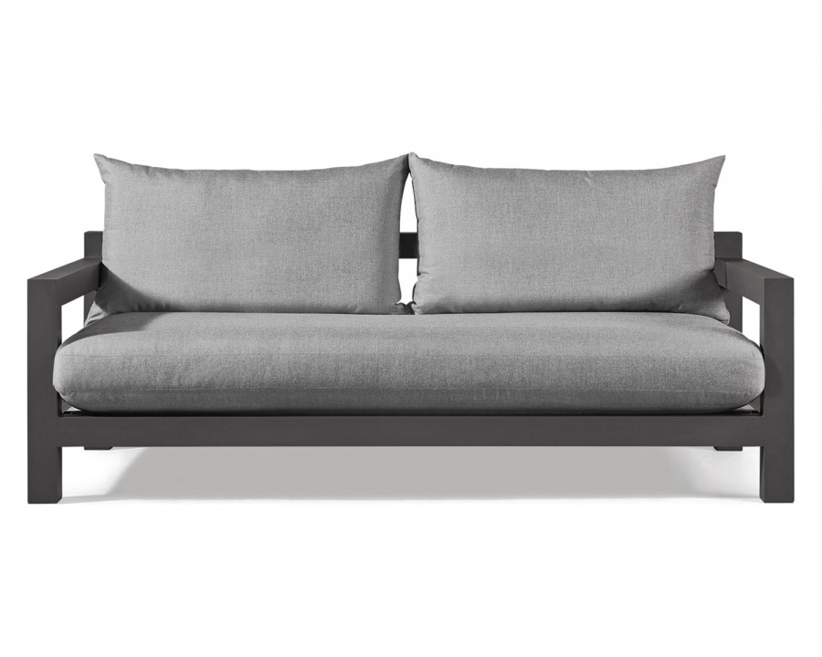 Harbour Pacific Aluminum 2 Seat Sofa - Aluminum Asteroid, Cast Slate