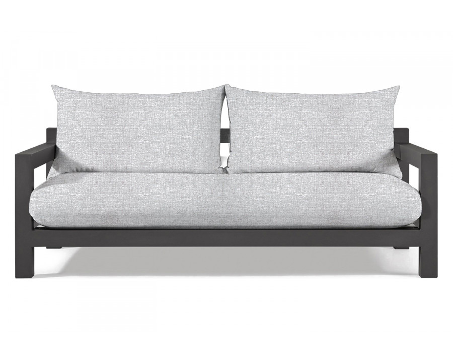 Harbour Pacific Aluminum 2 Seat Sofa - Aluminum Asteroid, Copacabana Sand