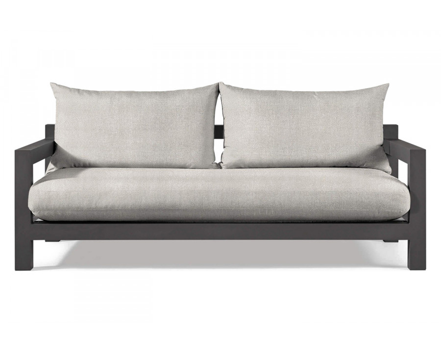 Harbour Pacific Aluminum 2 Seat Sofa - Aluminum Asteroid, Riviera Ivory