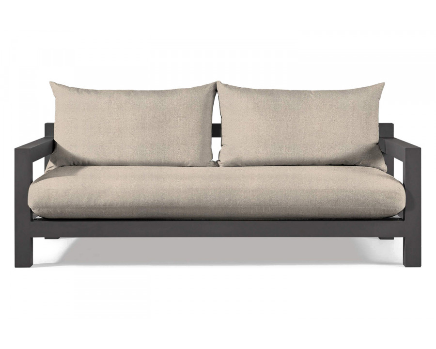 Harbour Pacific Aluminum 2 Seat Sofa - Aluminum Asteroid, Riviera Sand