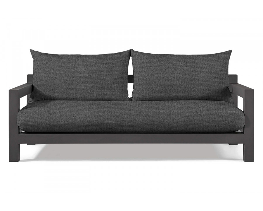 Harbour Pacific Aluminum 2 Seat Sofa - Aluminum Asteroid, Siesta Slate