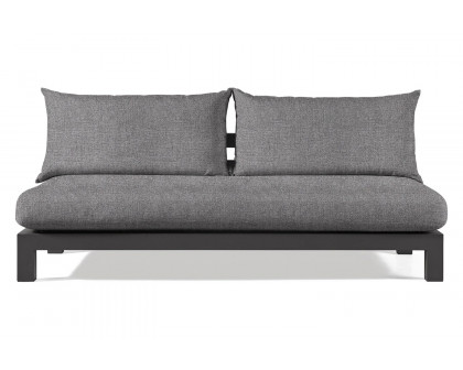 Harbour - Pacific Aluminum 2 Seat Armless Sofa