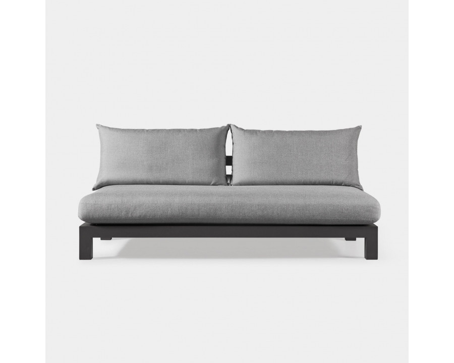 Harbour - Pacific Aluminum 2 Seat Armless Sofa