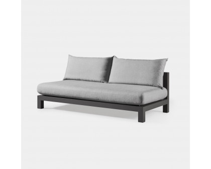 Harbour - Pacific Aluminum 2 Seat Armless Sofa