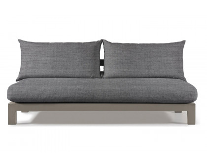 Harbour - Pacific Aluminum 2 Seat Armless Sofa