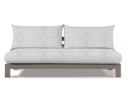 Harbour - Pacific Aluminum 2 Seat Armless Sofa