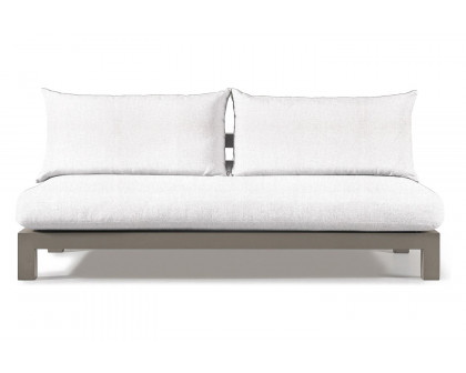 Harbour - Pacific Aluminum 2 Seat Armless Sofa