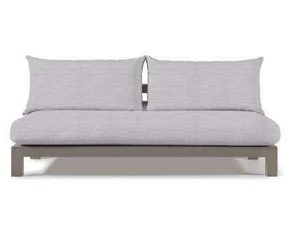 Harbour - Pacific Aluminum 2 Seat Armless Sofa