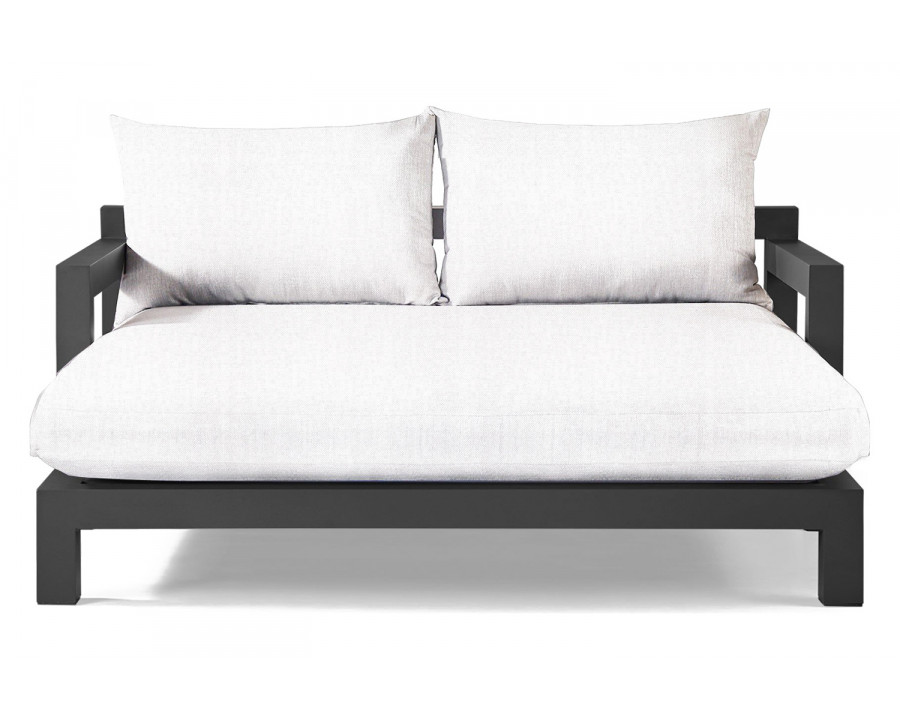 Harbour Pacific Aluminum Daybed - Aluminum Asteroid, Panama Blanco