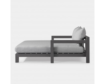 Harbour Pacific Aluminum Daybed - Aluminum Asteroid, Siesta Indigo, Batyline Silver