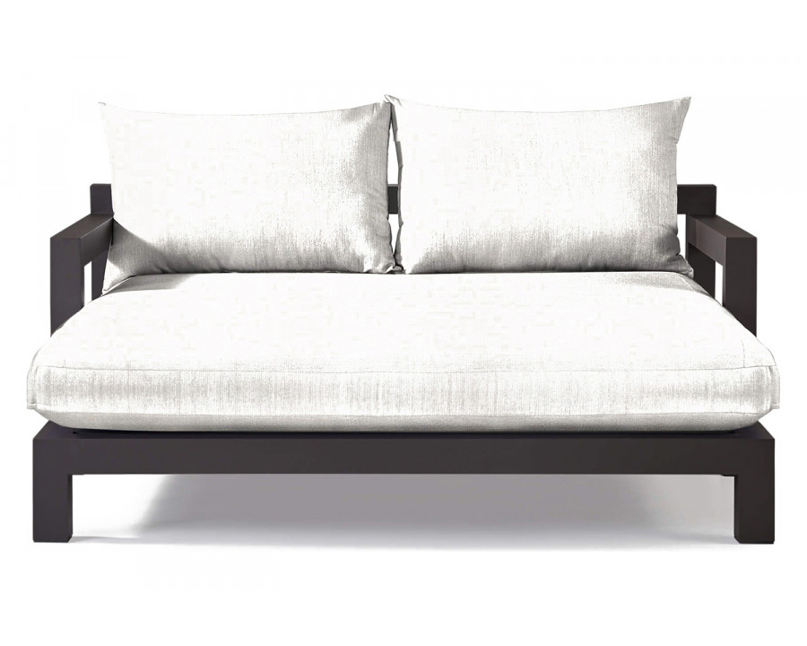 Harbour Pacific Aluminum Daybed - Aluminum Asteroid, Siesta Ivory