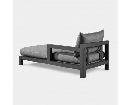 Harbour Pacific Aluminum Chaise - Aluminum Asteroid, Copacabana Midnight, Batyline Silver