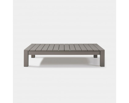 Harbour Pacific Aluminum Coffee Table - Aluminum White