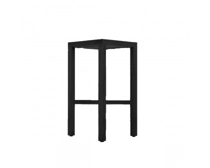 Harbour Pacific Backless Bar Stool - Teak Charcoal