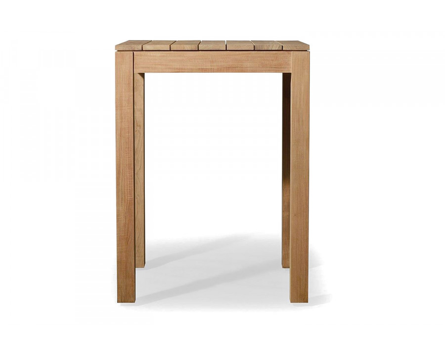 Harbour Pacific Square Bar Table - Teak Natural, Teak Natural