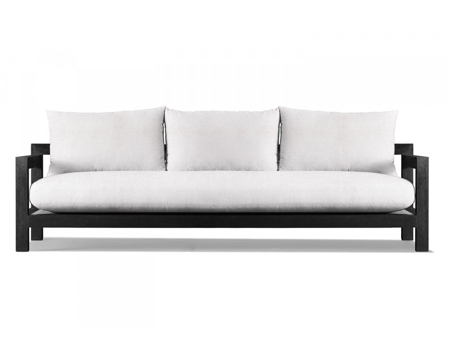 Harbour Pacific 3 Seat Sofa - Teak Charcoal, Panama Blanco