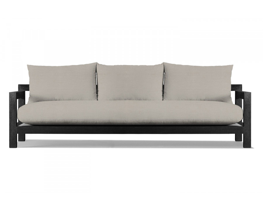 Harbour Pacific 3 Seat Sofa - Teak Charcoal, Panama Marble