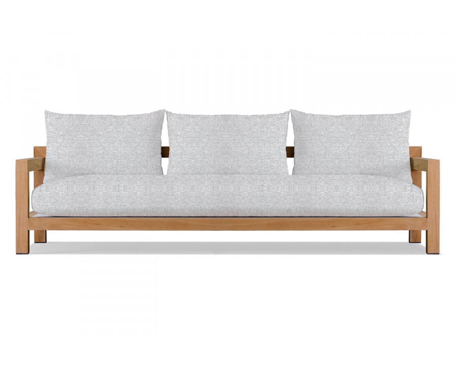 Harbour Pacific 3 Seat Sofa - Teak Natural, Copacabana Sand