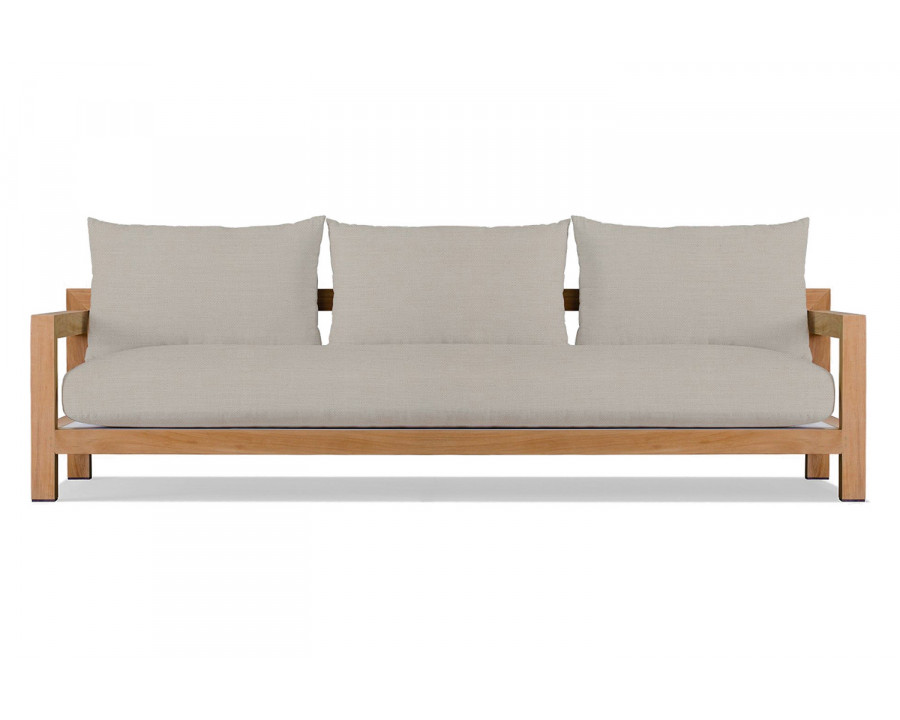 Harbour Pacific 3 Seat Sofa - Teak Natural, Panama Marble