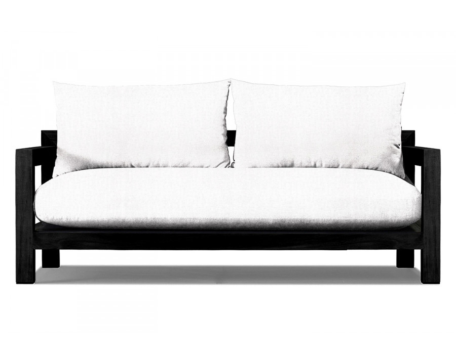 Harbour Pacific 2 Seat Sofa - Teak Charcoal, Panama Blanco