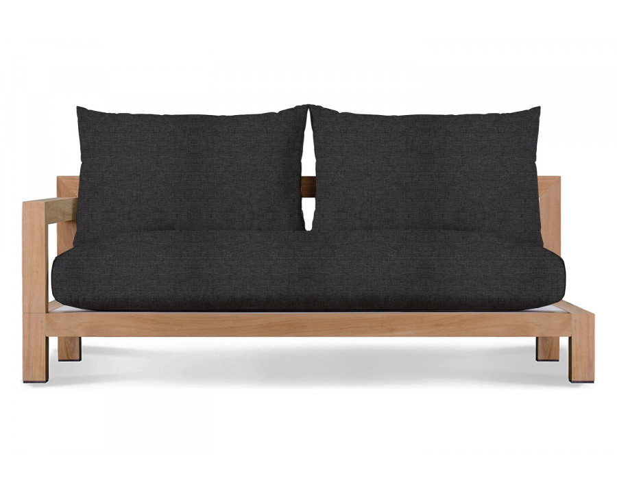 Harbour Pacific 2 Seat 1 Arm - Teak Natural, Copacabana Midnight