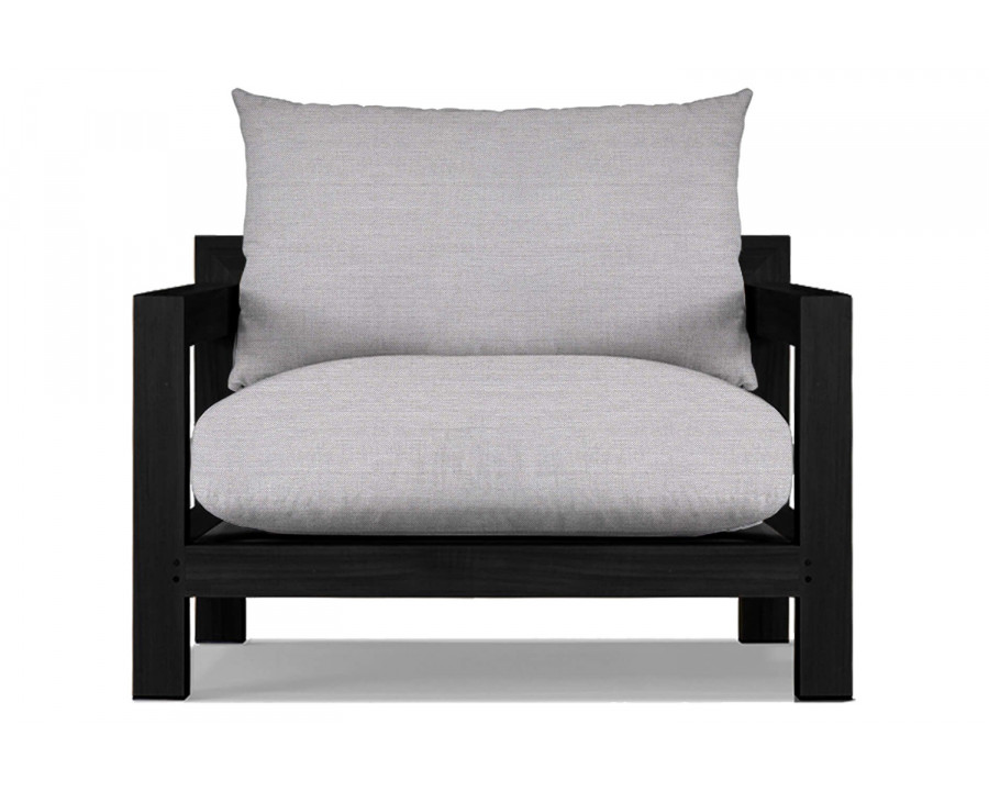 Harbour Pacific Lounge Chair - Teak Charcoal, Panama Cloud