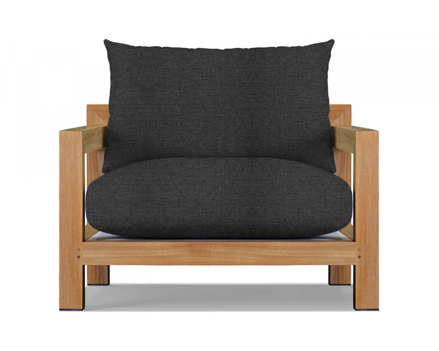 Harbour Pacific Lounge Chair - Teak Natural, Copacabana Midnight