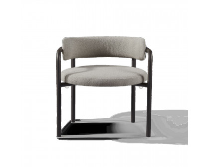 Harbour Porto Aluminum Club Chair - Aluminum Asteroid, Lisos Grafito