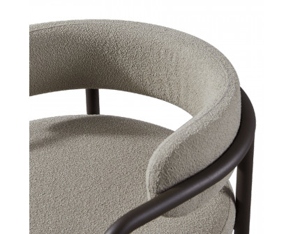 Harbour Porto Aluminum Club Chair - Aluminum Asteroid, Riviera Stone