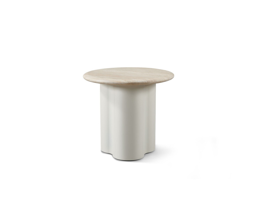 Harbour - Porto Aluminum Round Side Table 22"