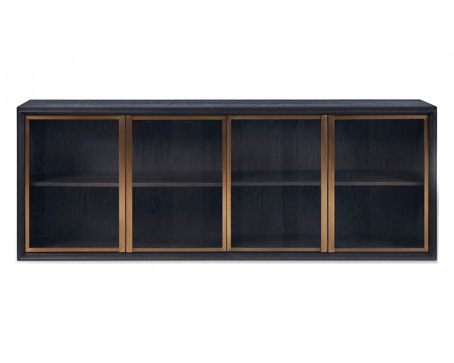 Harbour Rozelle Media Unit - Oak Brown