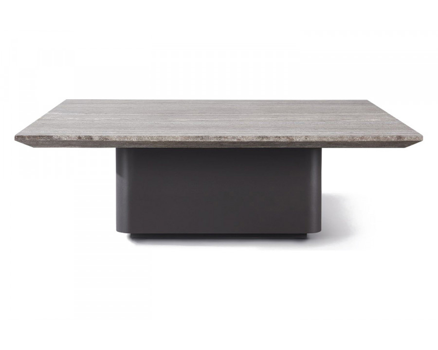 Harbour - Santorini Outdoor Stone Square Side Table