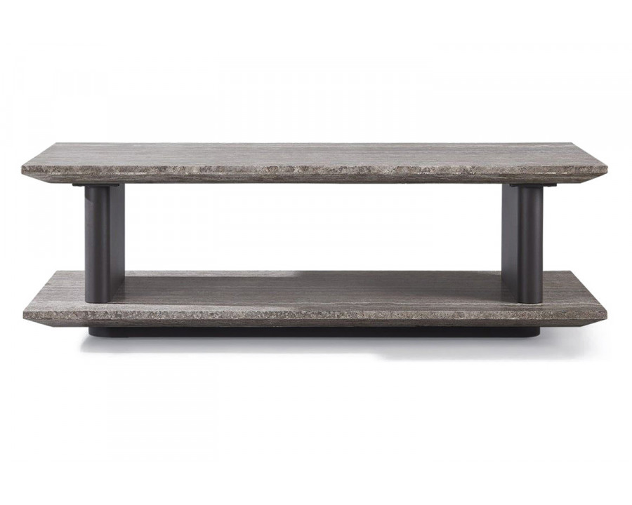 Harbour - Santorini Outdoor Stone Rectangle Side Table