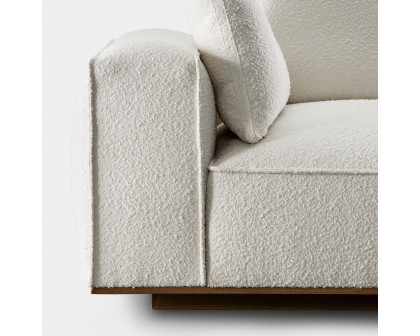 Harbour Santorini Corner Right - Oak Natural, Harbour Belgian Linen Mushroom