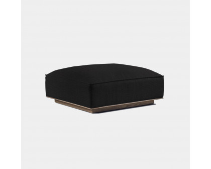 Harbour™ Santorini Ottoman - Oak Brown, Boucle Stone