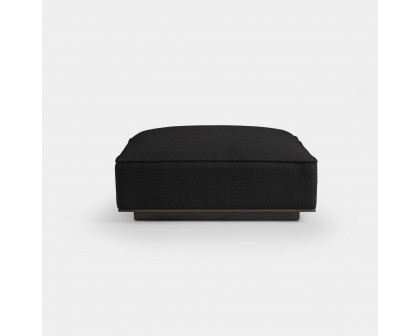 Harbour™ Santorini Ottoman - Oak Brown, Boucle Stone