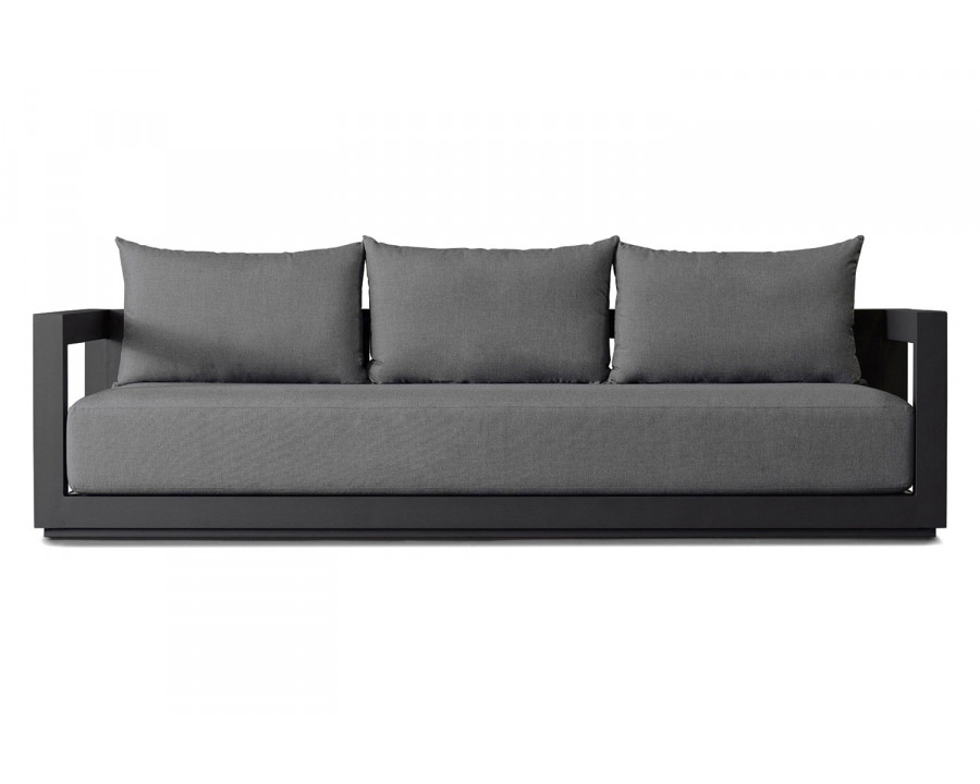 Harbour Vaucluse 3 Seat Sofa - Aluminum Asteroid, Cast Slate